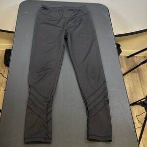 Gymboree Girls Black Spandex Leggings. Size Medium 7/8.